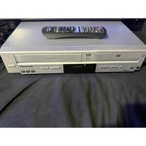 Panasonic VCR DVD Combo Recorder PV-D4734S Hi-Fi 4-Head Tested Works W/ REMOTE